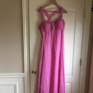 Another pretty in pink dress...